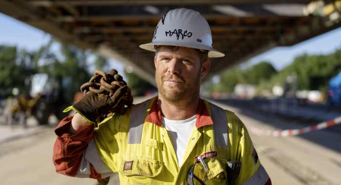 DB Brückenbau Menschen